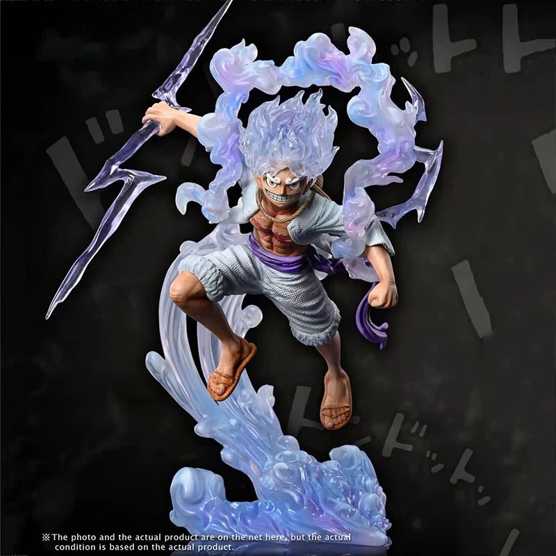 

30cm One Piece Figure Gear 5 Sun God Nika Luffy Action Figurine Monkey D Luffy Statue PVC Collectible Anime Model Doll Toys