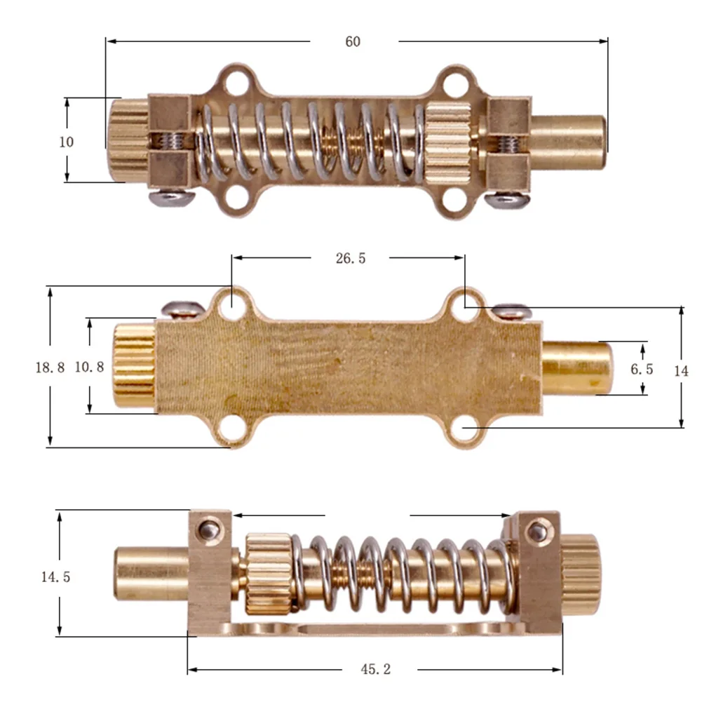High Quality Brand New Tremolo Bridge Bridge Stabilize Guitar Single Shake Single Pole Small Double Shake Musical Instruments
High Quality Brand New Tremolo Bridge Bridge Stabilize Guitar Single Shake Single Pole Small Double Shake Musical Instruments