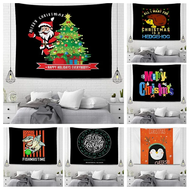 Custom Wall decoration tapestry aesthetic decor accessories wall Merry Christmas funny large fabric wall home autumn decor qq
Custom Wall decoration tapestry aesthetic decor accessories wall Merry Christmas funny large fabric wall home autumn decor qq