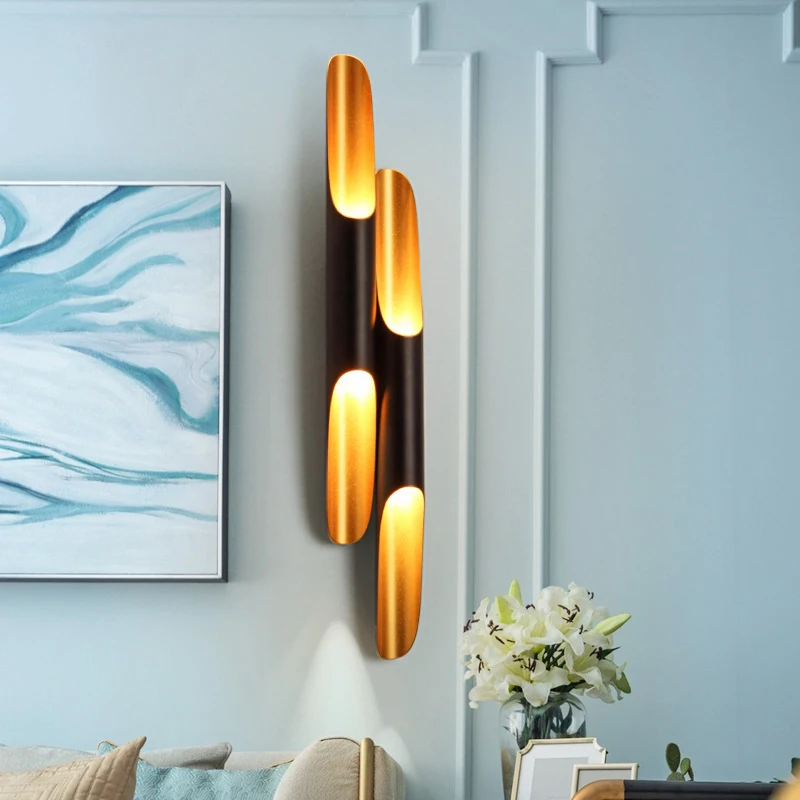Modern Replica Delightfull Coltrane Wall Lamp Black Gold Inclined Wall Light up down aluminum pipe wing 2 lights bedroom light
Modern Replica Delightfull Coltrane Wall Lamp Black Gold Inclined Wall Light up down aluminum pipe wing 2 lights bedroom light