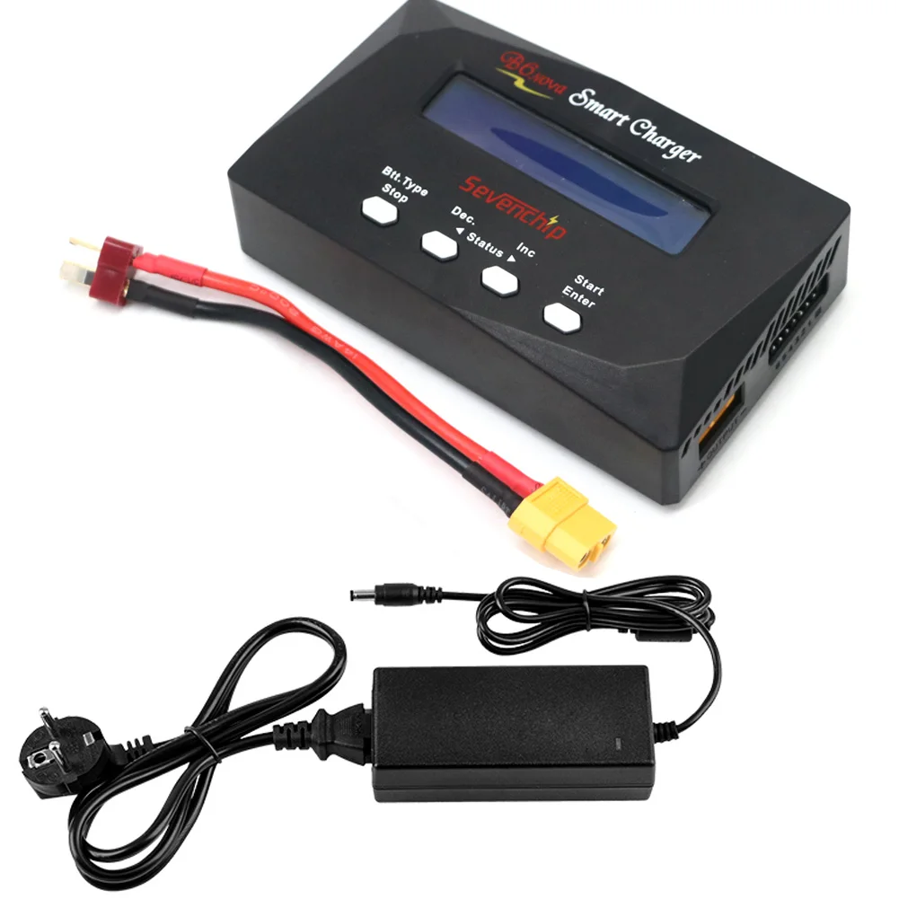 IMAX B6 Nova 60W Battery Charger Lipo NiMh Li-ion Ni-Cd Digital Lipro Balance Charger Discharger with Adapter For Rc Drone Car
IMAX B6 Nova 60W Battery Charger Lipo NiMh Li-ion Ni-Cd Digital Lipro Balance Charger Discharger with Adapter For Rc Drone Car