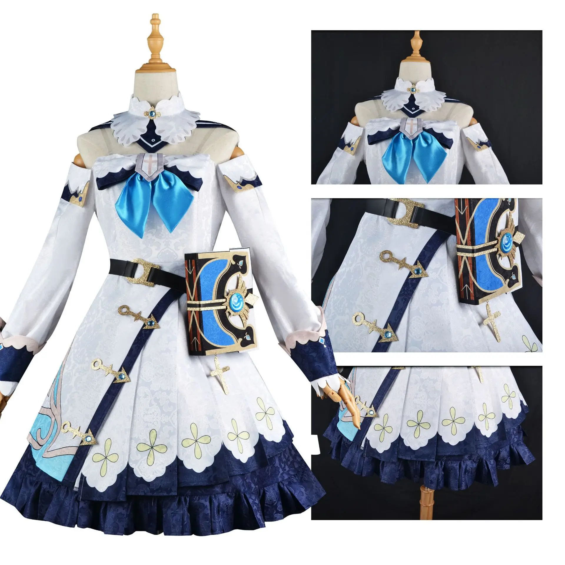 Halloween Role Party Game Genshin Impact Cosplay Barbara Costume Anime Barbara Cosplay Dress Outfit Dropshipping
Halloween Role Party Game Genshin Impact Cosplay Barbara Costume Anime Barbara Cosplay Dress Outfit Dropshipping