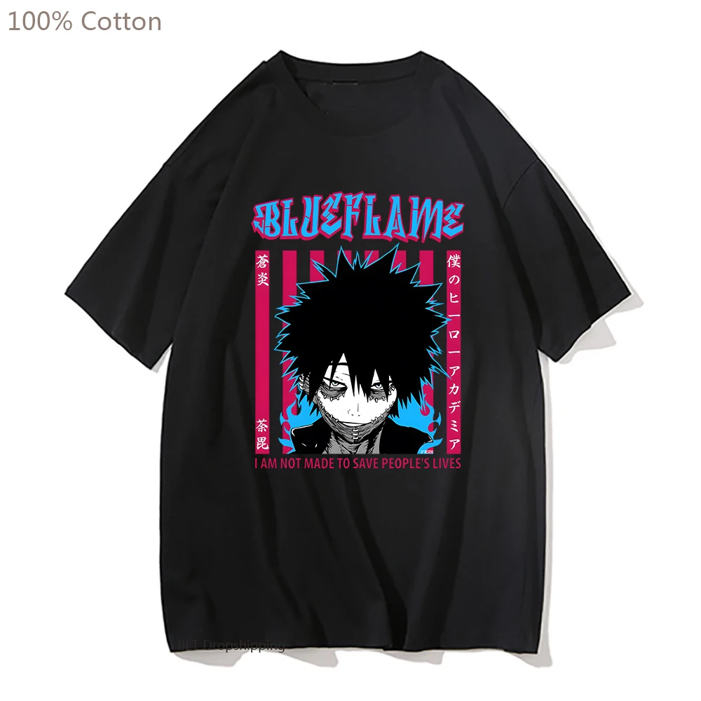 Anime My Hero Academia T Shirt Mens Japanese Streetwear Tshirt Kawaii Dabi Tee-shirt Graphic Tops Tees Male Unisex 100% Cotton
Anime My Hero Academia T Shirt Mens Japanese Streetwear Tshirt Kawaii Dabi Tee-shirt Graphic Tops Tees Male Unisex 100% Cotton