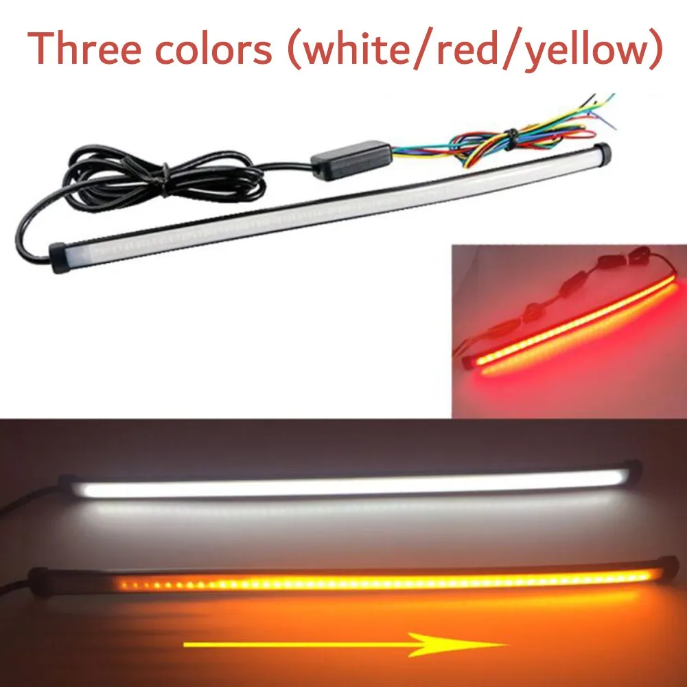Car LED Tail Brake Ligh Turn Signal Strip Light Motorcycle LED Flowing Lights Strip Long Strip Working Light Accessories
Car LED Tail Brake Ligh Turn Signal Strip Light Motorcycle LED Flowing Lights Strip Long Strip Working Light Accessories