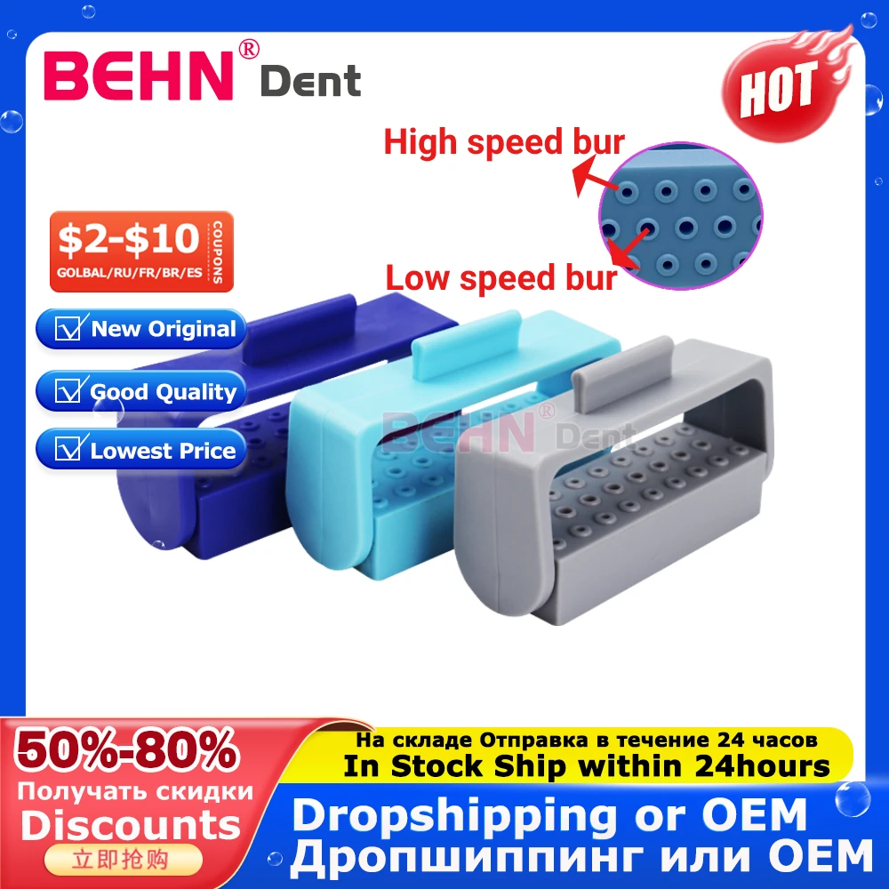 26 Holes Plastic Dental Burs Holder for High/low Speed Autoclavable Case Disinfection Box Dentistry Instrument tools
26 Holes Plastic Dental Burs Holder for High/low Speed Autoclavable Case Disinfection Box Dentistry Instrument tools