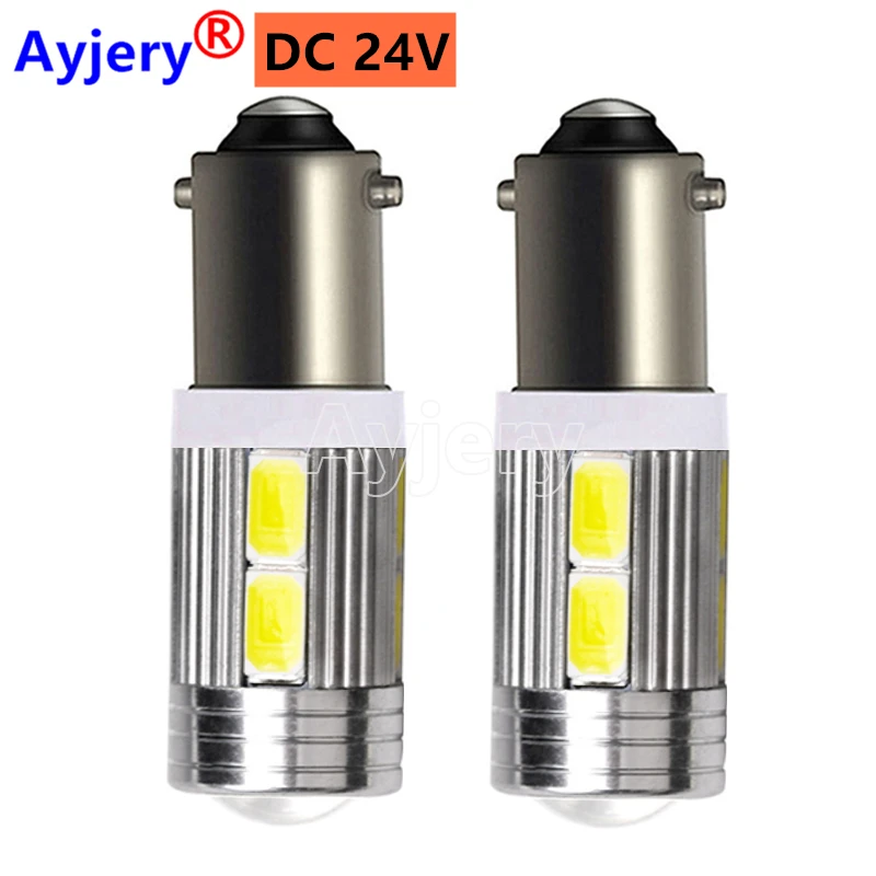 AYJERY 4 шт., 24 В, для грузовиков, светодиодные лампы BA9S, T4W, T11, 10 SMD 5630, 5730, 10 светодиодный Светодиодные Автомобильные парковочные лампы, внутреннее освещение, лампы для чтения
AYJERY 4 шт., 24 В, для грузовиков, светодиодные лампы BA9S, T4W, T11, 10 SMD 5630, 5730, 10 светодиодный Светодиодные Автомобильные парковочные лампы, внутреннее освещение, лампы для чтения