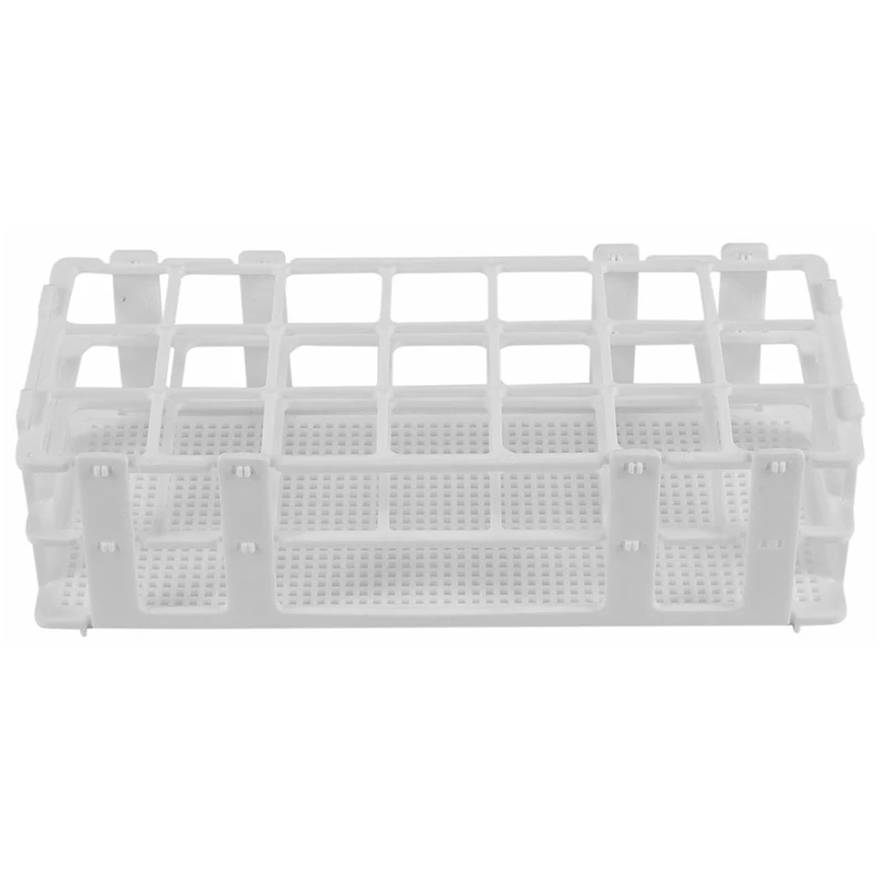 3 Packs Plastic Test Tube Rack, 21 Holes Lab Test Tube Rack Holder For 30Mm Test Tubes, White, Detachable (21 Holes)
3 Packs Plastic Test Tube Rack, 21 Holes Lab Test Tube Rack Holder For 30Mm Test Tubes, White, Detachable (21 Holes)