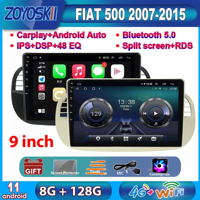 Автомобильный радиоприемник на Android 11, 8 ГБ, 128 ГБ, для FIAT 500 2010, 2011, 2015, GPS, автомобильный радиоприемник, GPS-навигация, мультимедиа, Carplay, Wi-Fi, 4G, 1din, ...
Автомобильный радиоприемник на Android 11, 8 ГБ, 128 ГБ, для FIAT 500 2010, 2011, 2015, GPS, автомобильный радиоприемник, GPS-навигация, мультимедиа, Carplay, Wi-Fi, 4G, 1din, ...