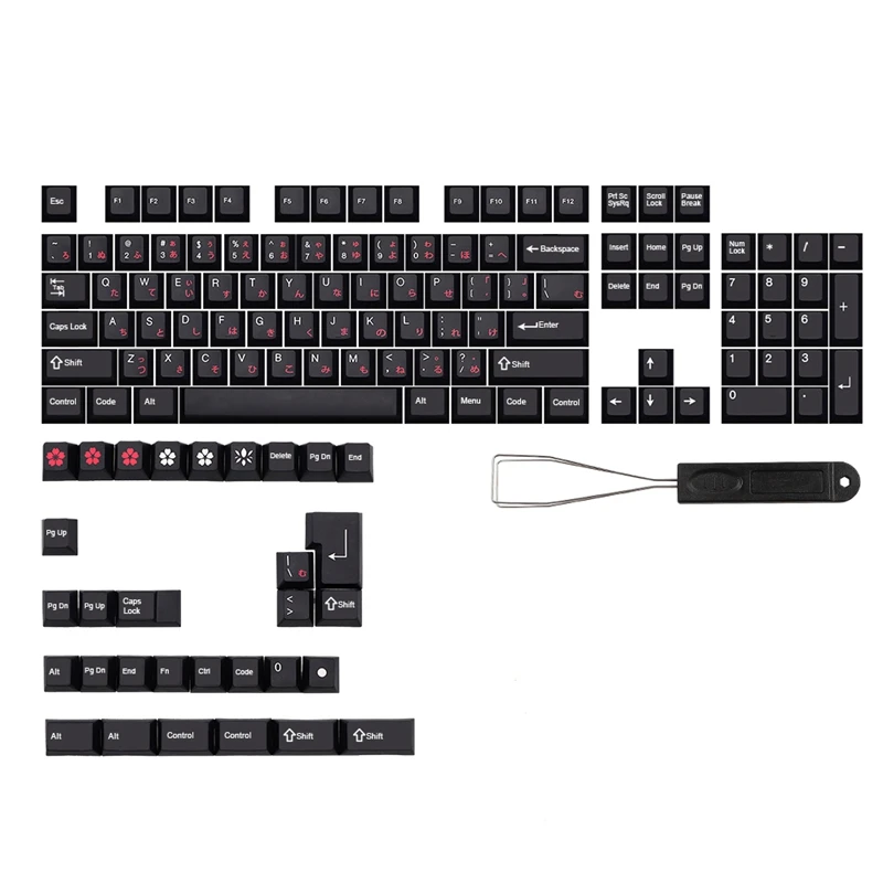 135 Keys Samurai Keycap PBT Cherry Profile Minimalist Keycaps For Dz60/64/68/75/84/87/96/980/104 Mechanical Keyboard C
135 Keys Samurai Keycap PBT Cherry Profile Minimalist Keycaps For Dz60/64/68/75/84/87/96/980/104 Mechanical Keyboard C