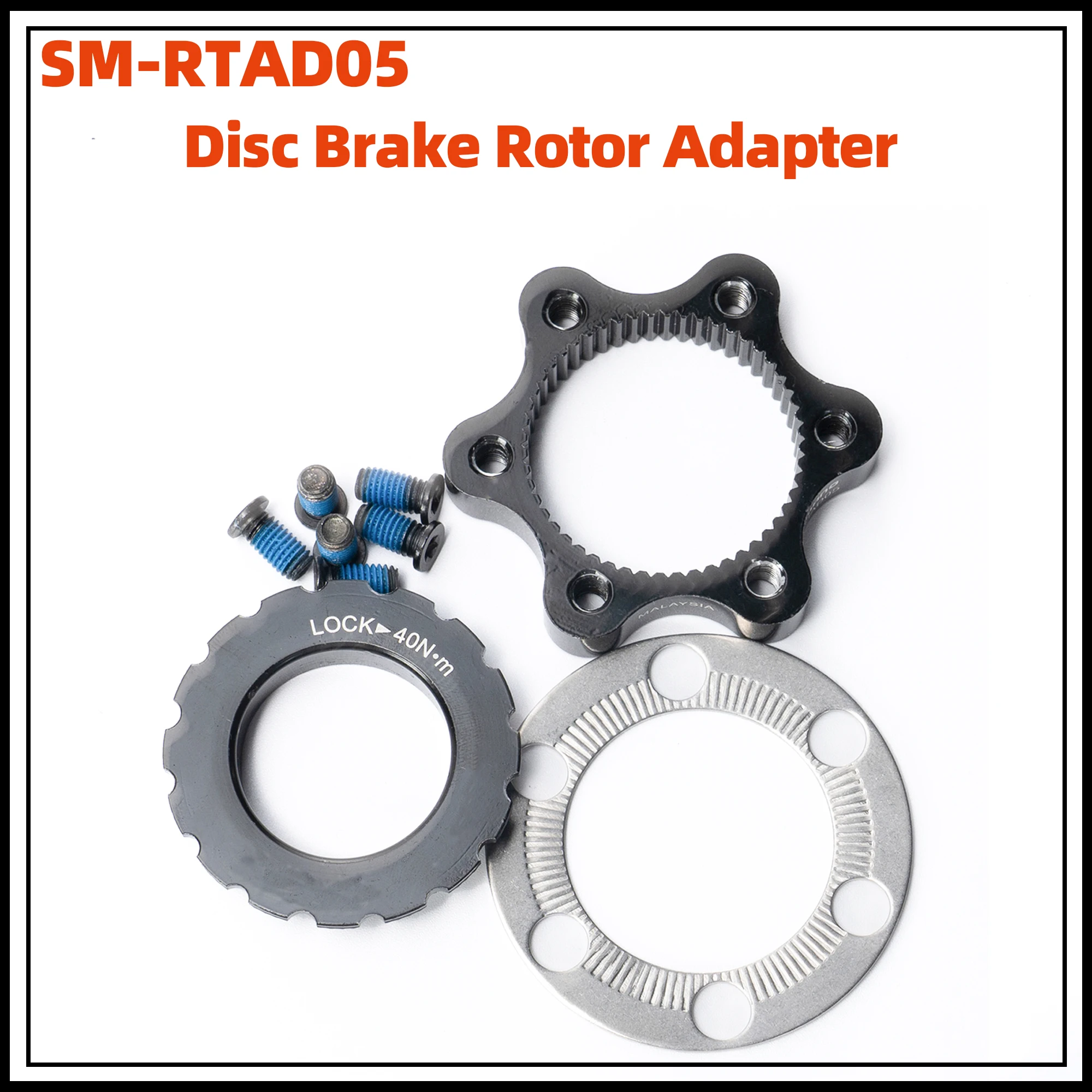 SM-RTAD05 Disc Brake Rotor Adaptor 6-Bolt converted into Center Lock mtb Road Bike Disc Rotor Adapter
SM-RTAD05 Disc Brake Rotor Adaptor 6-Bolt converted into Center Lock mtb Road Bike Disc Rotor Adapter