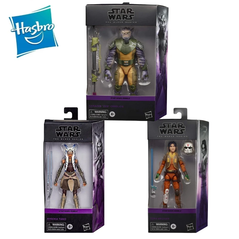 Коллекционные фигурки Звездных войн Hasbro The Black Series Ezra Bridger/ahsoka Tano/garazeb Zeb Orrelios конструкционные фигурки повстанцев из Звездных Войн 6 дюймов (15 см)
Коллекционные фигурки Звездных войн Hasbro The Black Series Ezra Bridger/ahsoka Tano/garazeb Zeb Orrelios конструкционные фигурки повстанцев из Звездных Войн 6 дюймов (15 см)