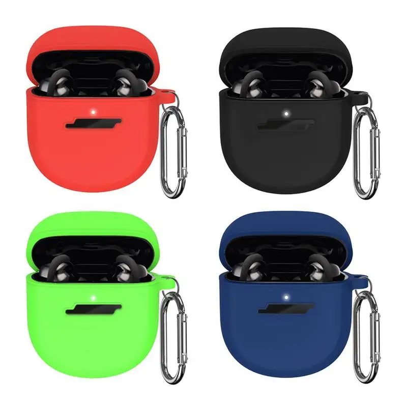 Silicone Earphone Cases for BOSEQuietComfort Earbuds II Wireless Bluetoothes Earphone Cover With Hook Headphone Accessories
Silicone Earphone Cases for BOSEQuietComfort Earbuds II Wireless Bluetoothes Earphone Cover With Hook Headphone Accessories