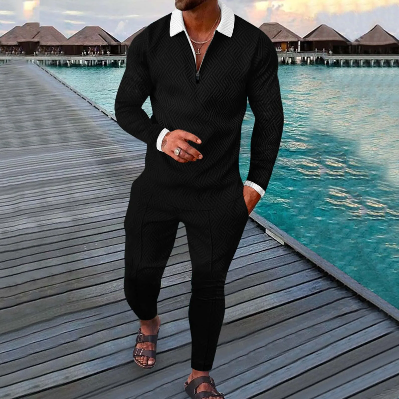 Fashion Men Casual Set Streetwear 3D Digital Printing Short Sleeve Polo Shirt + Shorts Summer Harajuku Sportswear Men‘s Clothing
Fashion Men Casual Set Streetwear 3D Digital Printing Short Sleeve Polo Shirt + Shorts Summer Harajuku Sportswear Men‘s Clothing
