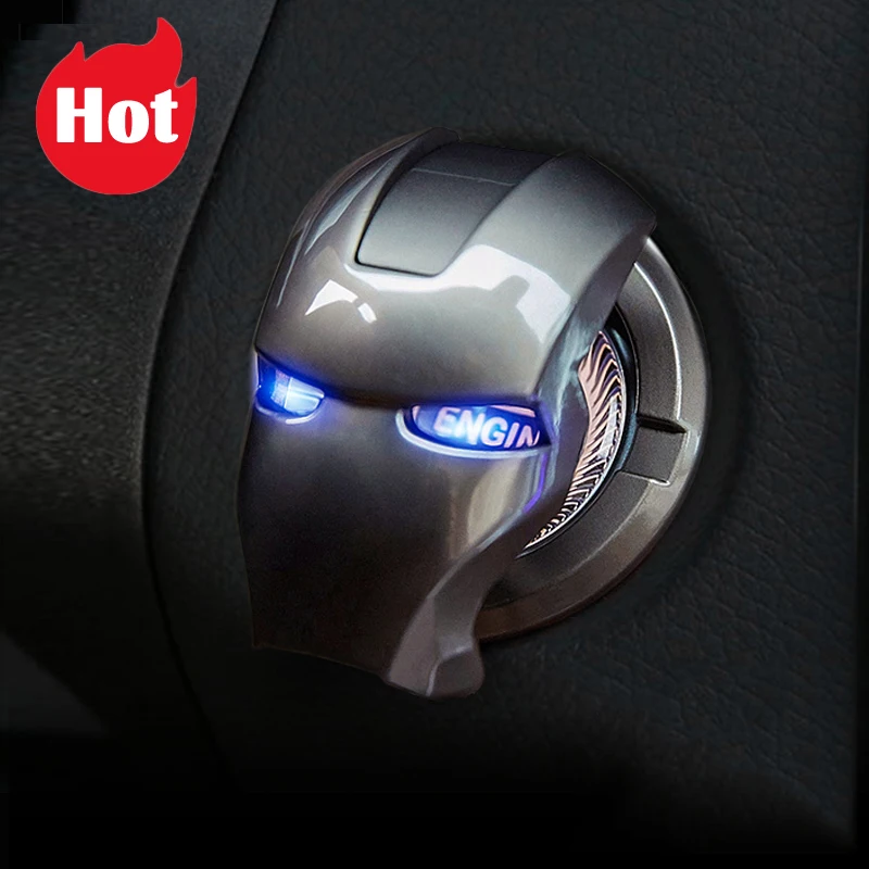 Iron Man Car Interior Engine Ignition Start Stop Push Button Switch Button Cover Trim Sticker 3D Car Interior Accessories
Iron Man Car Interior Engine Ignition Start Stop Push Button Switch Button Cover Trim Sticker 3D Car Interior Accessories