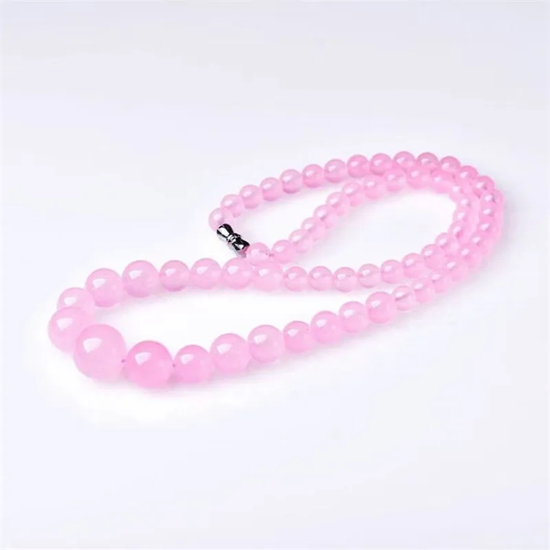 pink Jade Beaded Necklace Beads Natural Fashion Gemstone Jewelry Charm Gift Chalcedony Quartz Crystal Women
pink Jade Beaded Necklace Beads Natural Fashion Gemstone Jewelry Charm Gift Chalcedony Quartz Crystal Women