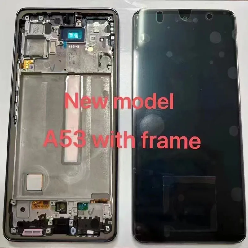 Оригинальный Amoled дисплей для Samsung Galaxy A53 5G LCD A536B A536U панель дисплея стекло