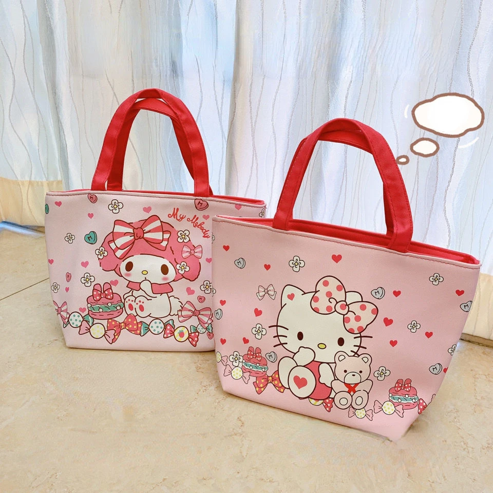 Sanrio Hello Kitty Bag Insulation Lunch Box Bag Lunch Box Bag Thick Aluminum Foil Thermal Insulation Lunch-Box Bag
Sanrio Hello Kitty Bag Insulation Lunch Box Bag Lunch Box Bag Thick Aluminum Foil Thermal Insulation Lunch-Box Bag