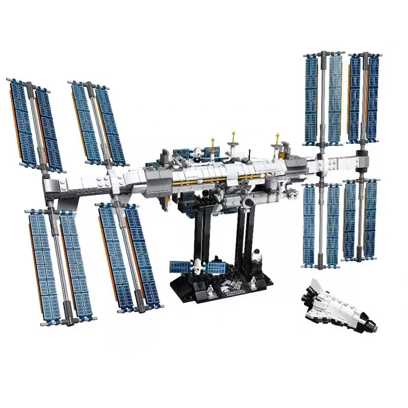 864pcs Ideas Series International Space Station Building Blocks Bricks Compatible 21321 DIY Education Model Toys for Kids Gift
864pcs Ideas Series International Space Station Building Blocks Bricks Compatible 21321 DIY Education Model Toys for Kids Gift