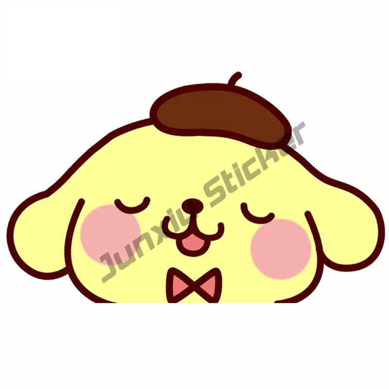 Забавные автомобильные наклейки Peeker Pompompurin, графика для планшетов, водонепроницаемые, устойчивые к царапинам декоративные аксессуары KK13 * 13...
Забавные автомобильные наклейки Peeker Pompompurin, графика для планшетов, водонепроницаемые, устойчивые к царапинам декоративные аксессуары KK13 * 13...