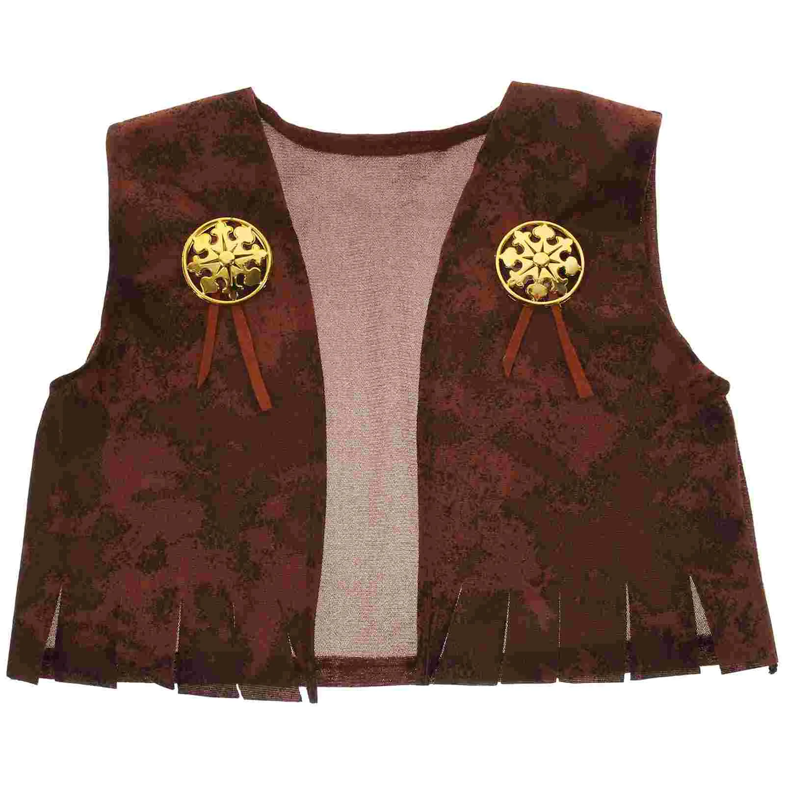 Cowboy Clothes Children Western Vest Tank Tops Pretend Play Suit Wild Role-play Costume Boys Halloween Kid Unisex
Cowboy Clothes Children Western Vest Tank Tops Pretend Play Suit Wild Role-play Costume Boys Halloween Kid Unisex