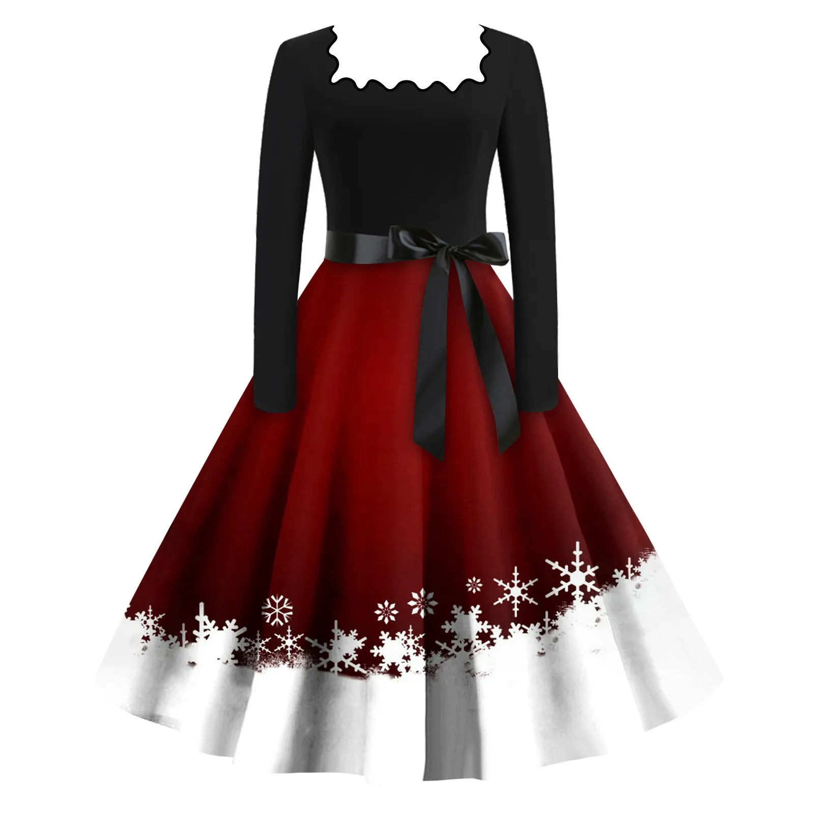 Рождественские платья для женщин, зимнее женское платье, 3d снежинки, принт, квадратный воротник, длинный рукав, талия, кружевные платья, женские платья
Рождественские платья для женщин, зимнее женское платье, 3d снежинки, принт, квадратный воротник, длинный рукав, талия, кружевные платья, женские платья