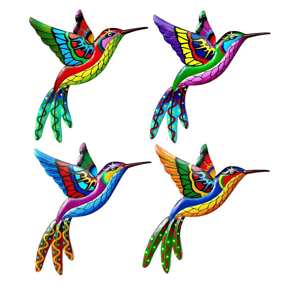 Metal Hummingbird Bird Wall Artwork Garden Exterior Decoration Living Room Art Crafts Ornament Indoor Outdoor Color Hanging Bird
Metal Hummingbird Bird Wall Artwork Garden Exterior Decoration Living Room Art Crafts Ornament Indoor Outdoor Color Hanging Bird