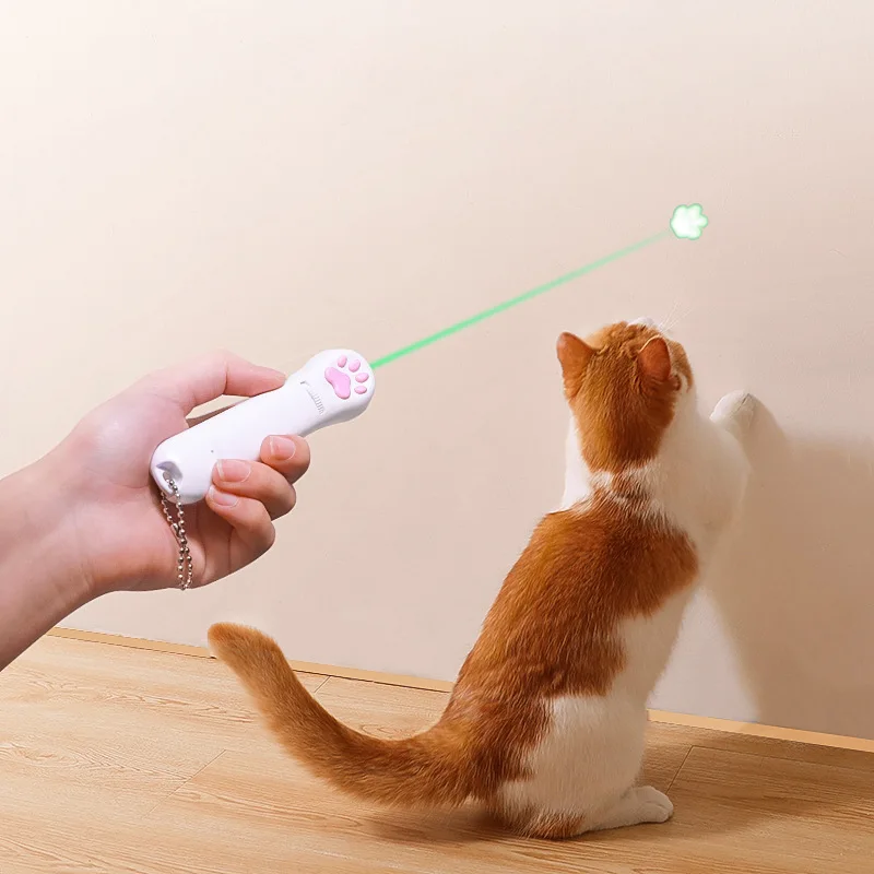 Toy for cat Paw print laser cat Multi-pattern USB laser funny cat pen Electronic Cute toys Easy to tease the cat laser for cat 
Toy for cat Paw print laser cat Multi-pattern USB laser funny cat pen Electronic Cute toys Easy to tease the cat laser for cat