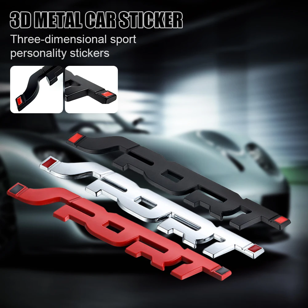 1 Pcs 3D Car Sticker Zinc Alloy Sports Metal Car Sticker Emblem Car Styling Decals Decoration Front Bumper Auto Accessories
1 Pcs 3D Car Sticker Zinc Alloy Sports Metal Car Sticker Emblem Car Styling Decals Decoration Front Bumper Auto Accessories