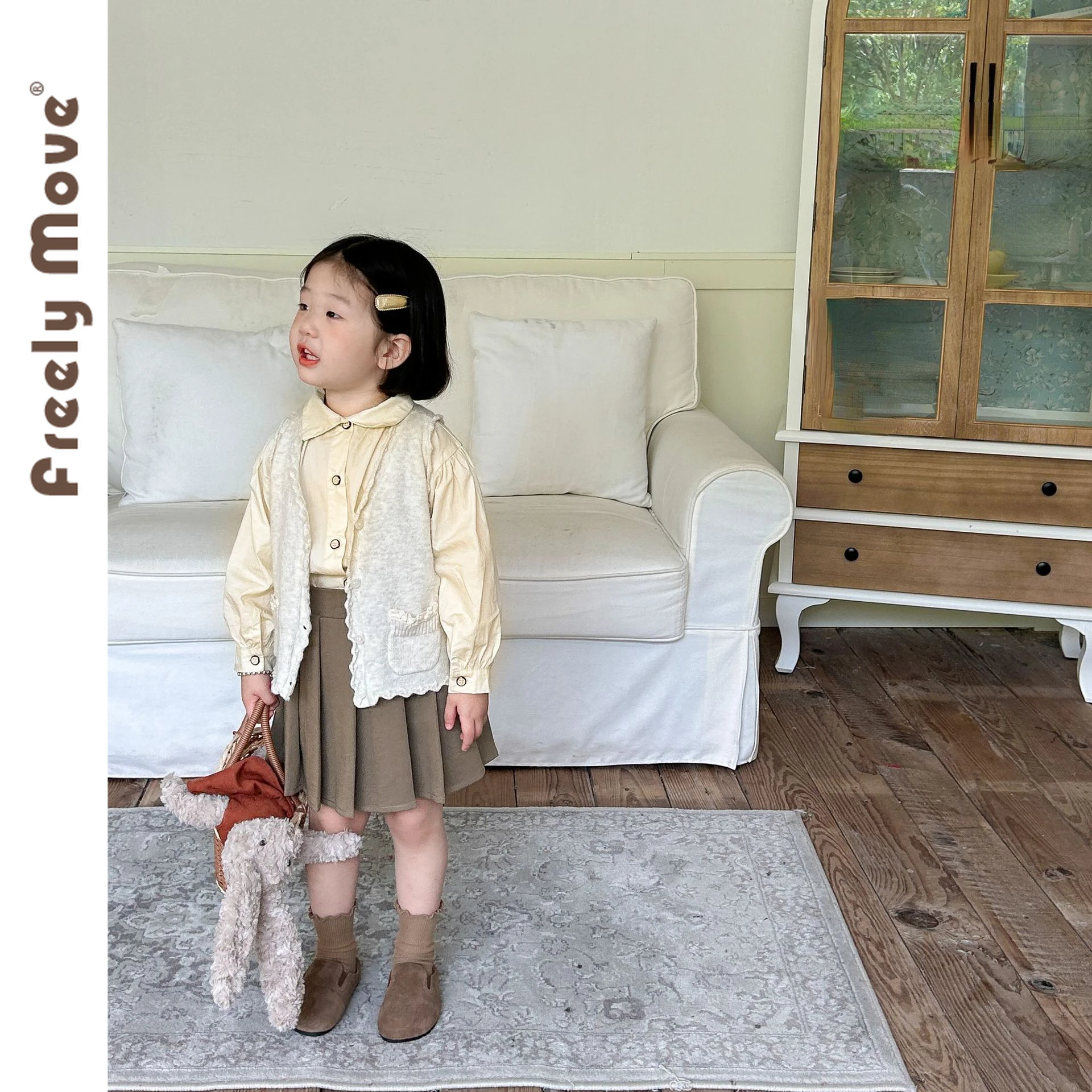Freely Move 2023 New Children Blouses for Girls Autumn Solid Long Sleeve Shirt Girls Matching Tops Kids Clothing Girl Shirts
Freely Move 2023 New Children Blouses for Girls Autumn Solid Long Sleeve Shirt Girls Matching Tops Kids Clothing Girl Shirts