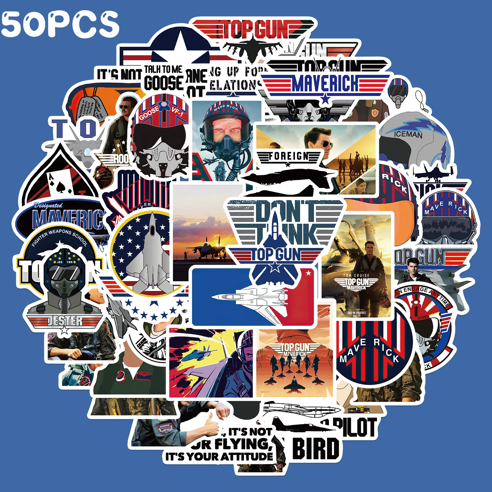 25/50PCS Top Gun Maverick Tom Cruise Stickers Catoon Waterproof Graffiti Vinyl Decals Laptop Toy Kid Gifts
25/50PCS Top Gun Maverick Tom Cruise Stickers Catoon Waterproof Graffiti Vinyl Decals Laptop Toy Kid Gifts