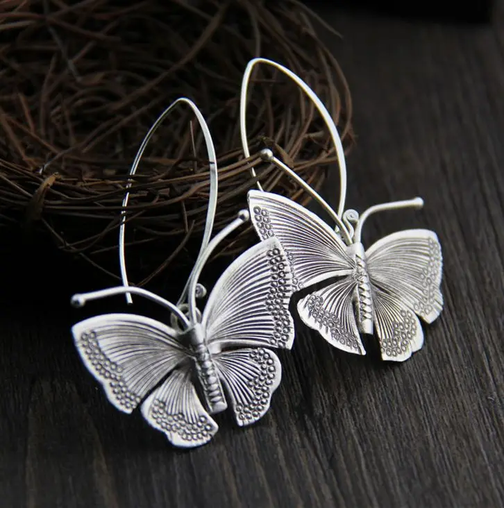 ANGLANG Delicate Silver Color Butterfly Women Drop Earring Cute Hoop Wedding Dancing Party Daily Wear New Trendy Jewelry
ANGLANG Delicate Silver Color Butterfly Women Drop Earring Cute Hoop Wedding Dancing Party Daily Wear New Trendy Jewelry