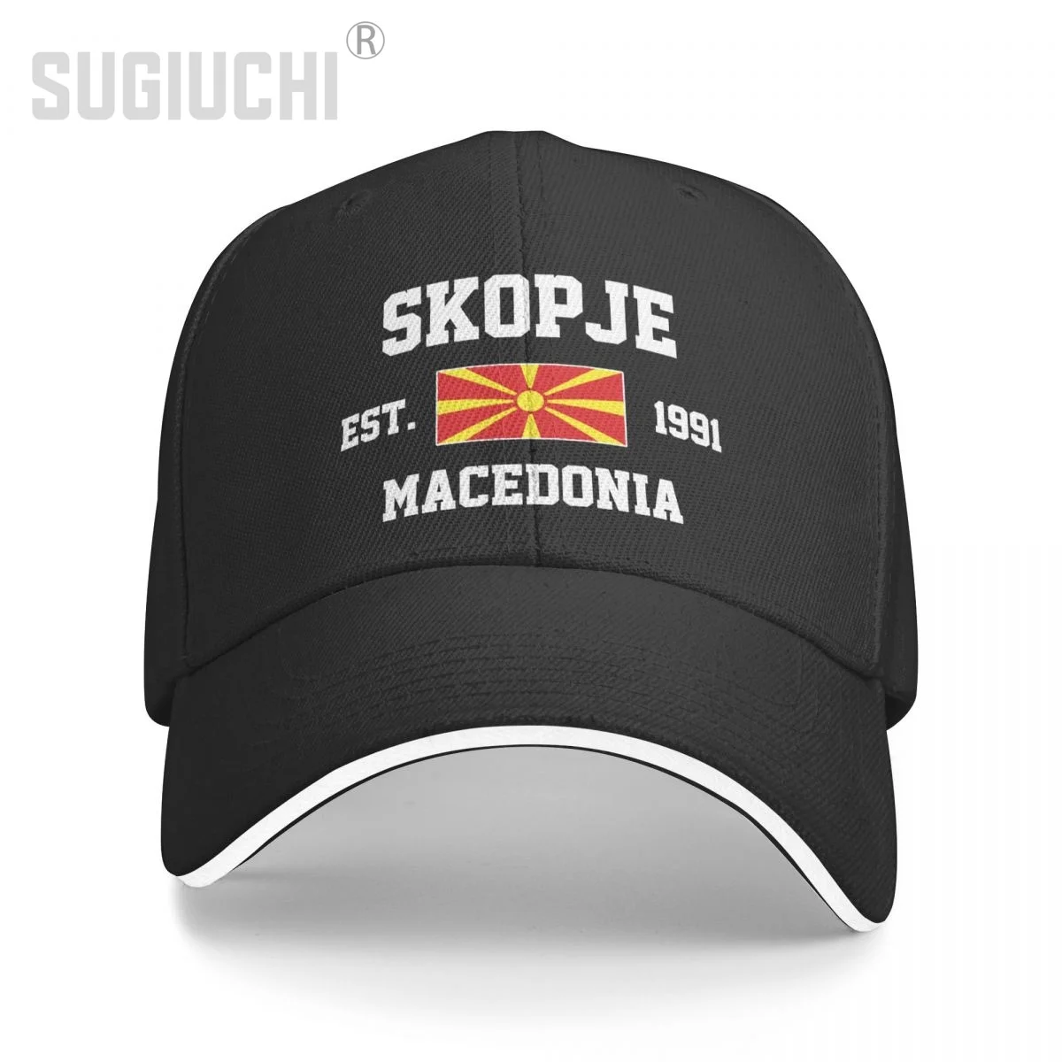 Бейсболка Северной Македонии EST.1991, капитала Скопье, мужская и женская, унисекс, хип-хоп, сэндвич, головной убор, рыбалка
Бейсболка Северной Македонии EST.1991, капитала Скопье, мужская и женская, унисекс, хип-хоп, сэндвич, головной убор, рыбалка
