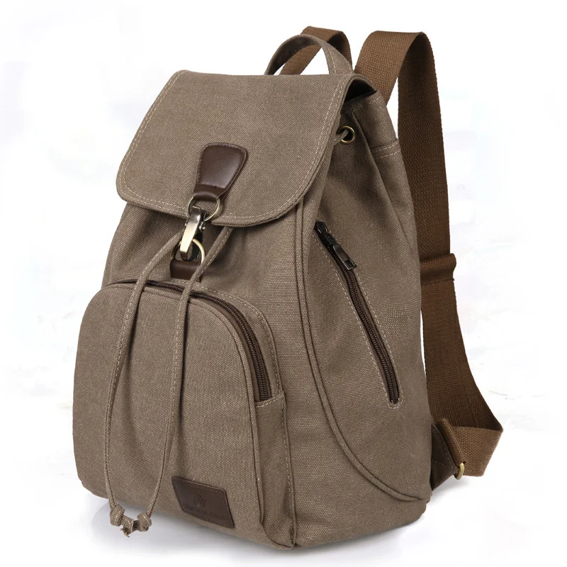 Women Canvas Backpack Female Vintage Pure Cotton Travel Bag Drawstring Laptop School Bags Shoulder Bag for Teenage Girls
Women Canvas Backpack Female Vintage Pure Cotton Travel Bag Drawstring Laptop School Bags Shoulder Bag for Teenage Girls