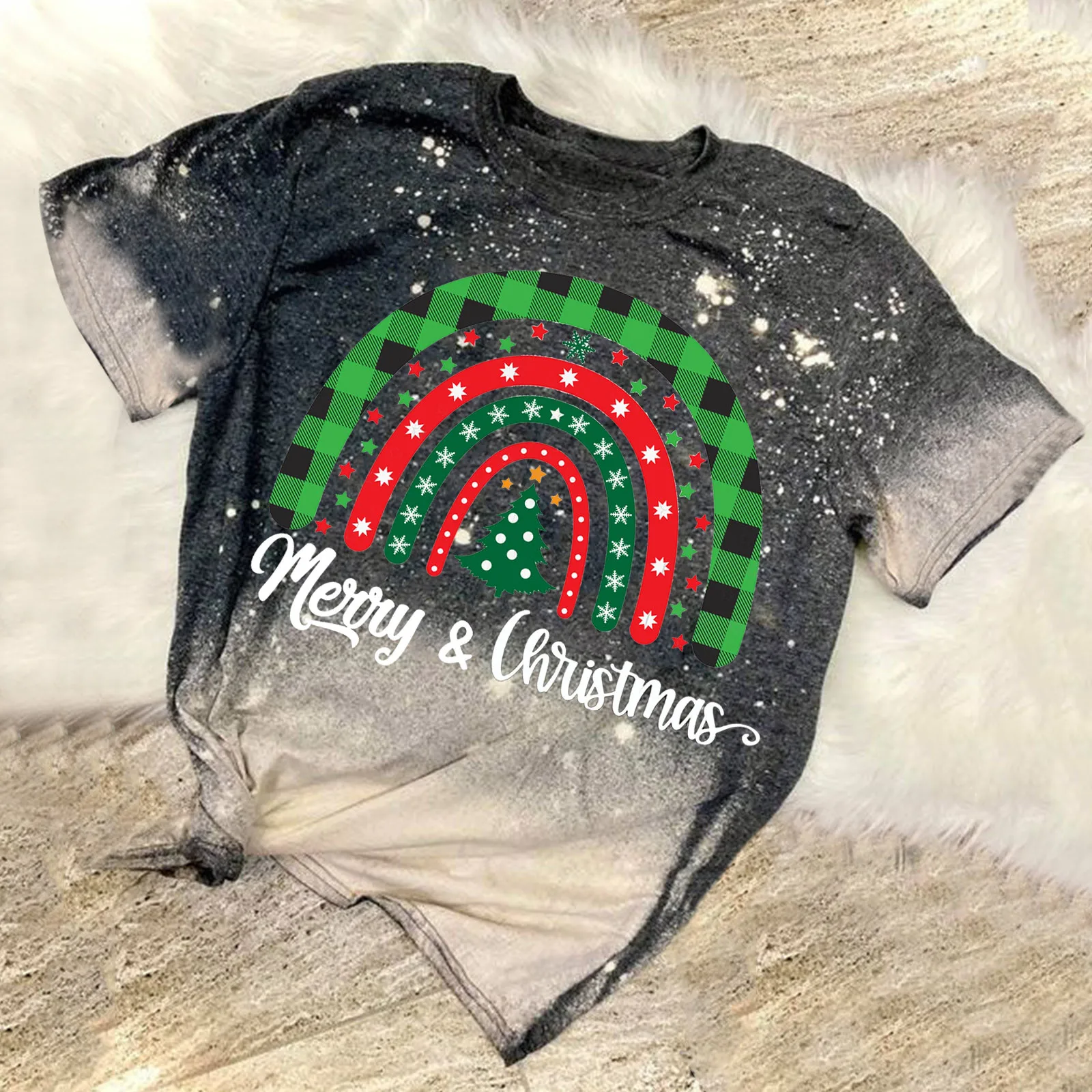 Женская рождественская модная футболка с принтом Tie Dye, повседневные летние топы, футболка с коротким рукавом и круглым вырезом, свободная ф...
Женская рождественская модная футболка с принтом Tie Dye, повседневные летние топы, футболка с коротким рукавом и круглым вырезом, свободная ф...