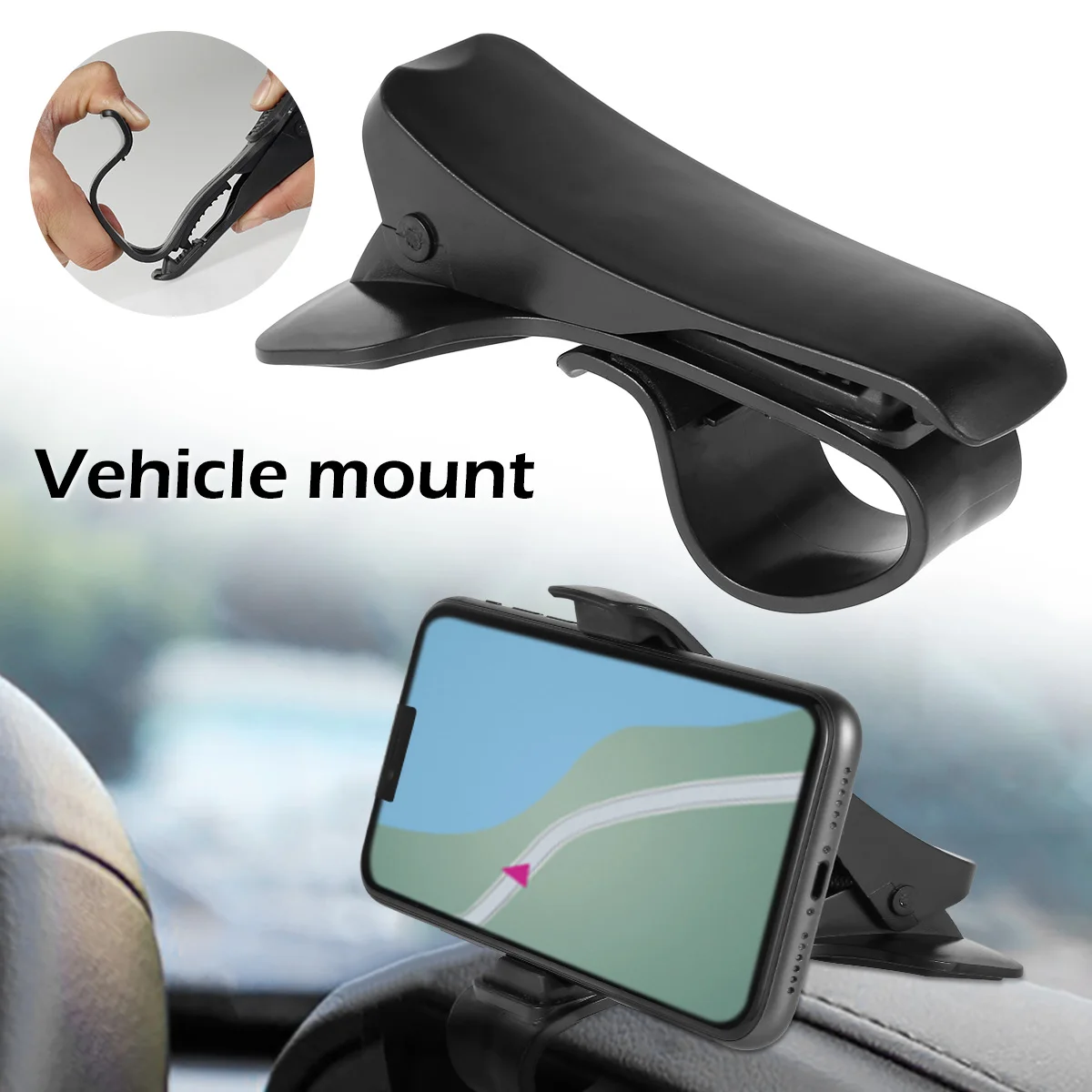 Hot HUD Mount Holder with Large Opening Width Adjustable Phone Car Holder Clip Improve Driving Safety Car Dashboard Holder with
Hot HUD Mount Holder with Large Opening Width Adjustable Phone Car Holder Clip Improve Driving Safety Car Dashboard Holder with