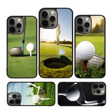 Golf Course Field Phone Case Cover For iPhone 15 SE2020 14 6 7 8 plus XS XR 11 12 mini 13 pro max coque Shell Fundas