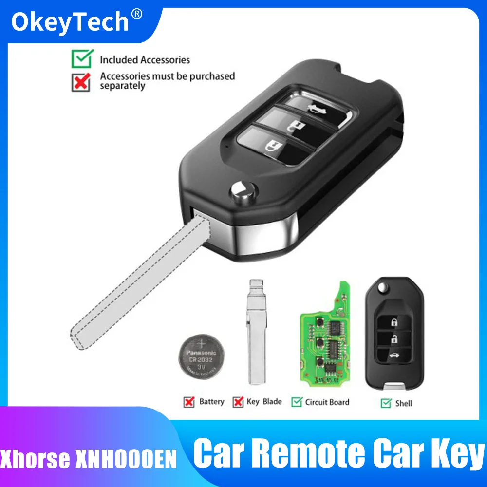 1PCS XHORSE XNHO00EN Wireless Universal Remote Key Fob 3 Buttons for Honda English Version
1PCS XHORSE XNHO00EN Wireless Universal Remote Key Fob 3 Buttons for Honda English Version