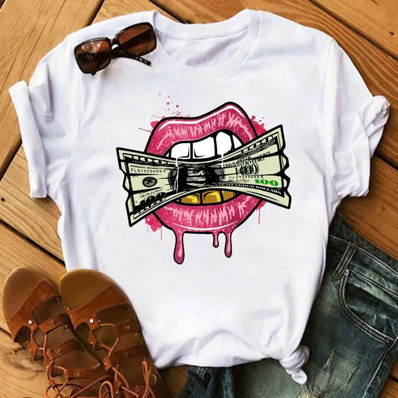 New Women Tops Tees Mouth Lip Printed Women Tshirt Funny Leopard Graphic Tee Shirt Femme Harajuku 90s Ulzzang T Shirts
New Women Tops Tees Mouth Lip Printed Women Tshirt Funny Leopard Graphic Tee Shirt Femme Harajuku 90s Ulzzang T Shirts