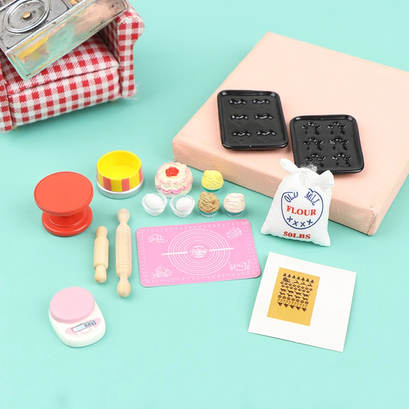1set 1:12 Miniature Doll House Electronic Scale Model and Baking Pan Baking Set Kids Kitchen Pretend Play Toys
1set 1:12 Miniature Doll House Electronic Scale Model and Baking Pan Baking Set Kids Kitchen Pretend Play Toys