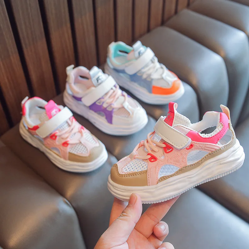 Детская брендовая обувь 2022, летняя повседневная спортивная обувь для девочек, сетчатые дышащие кроссовки для девочек на весну и лето 
Детская брендовая обувь 2022, летняя повседневная спортивная обувь для девочек, сетчатые дышащие кроссовки для девочек на весну и лето