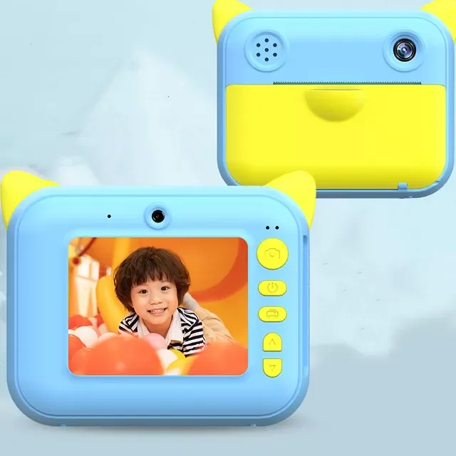Kid Instant Camera Print Thermal Printing Camera Digital Photo Instant Camera Girl's Toy Child Camera Video Boy's Birthday Gift
Kid Instant Camera Print Thermal Printing Camera Digital Photo Instant Camera Girl's Toy Child Camera Video Boy's Birthday Gift