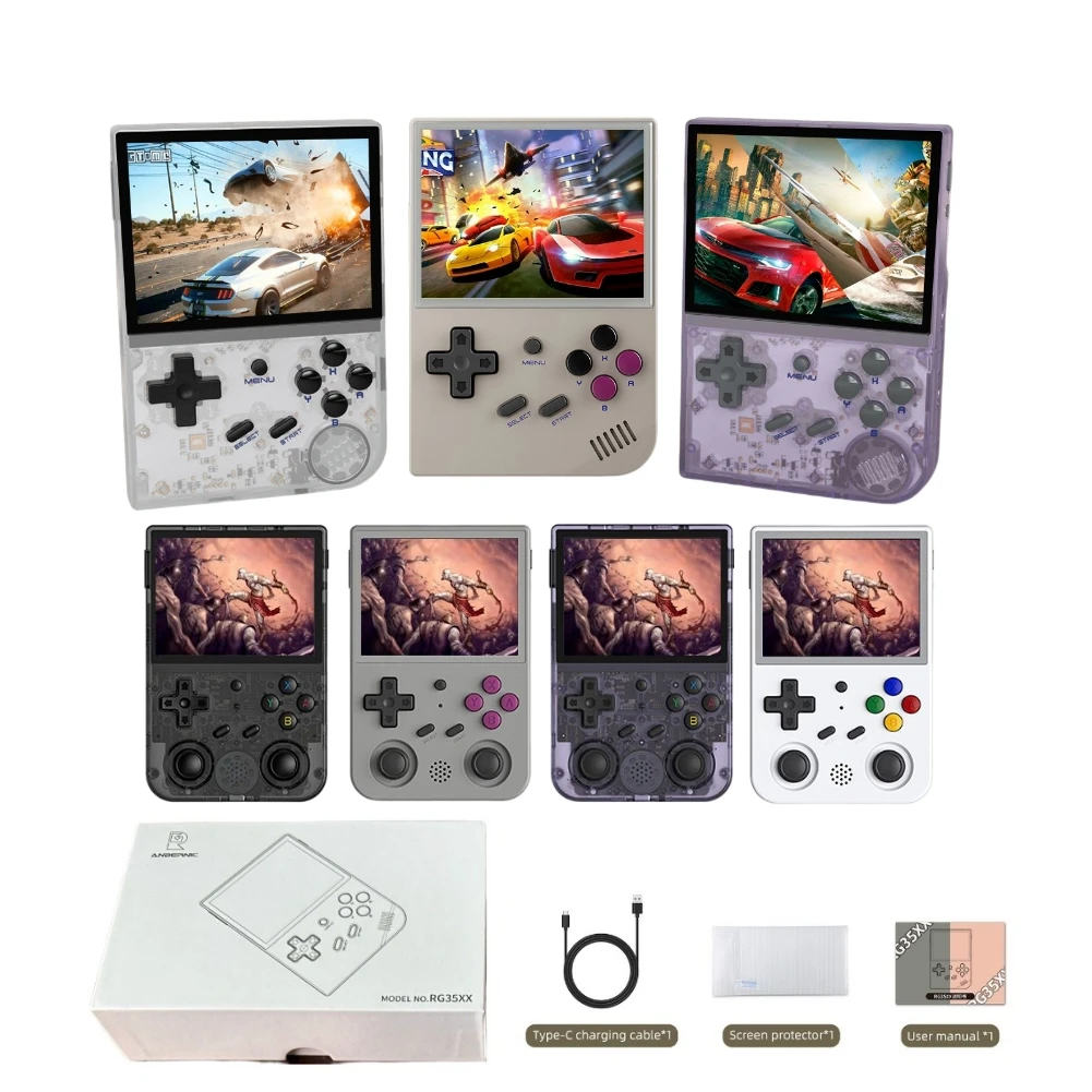 Portable Retro Game Console 3.5 Inch IPS Screen Game Console Video Player Linux System Support Handle Connection for Adults Kids
Portable Retro Game Console 3.5 Inch IPS Screen Game Console Video Player Linux System Support Handle Connection for Adults Kids
