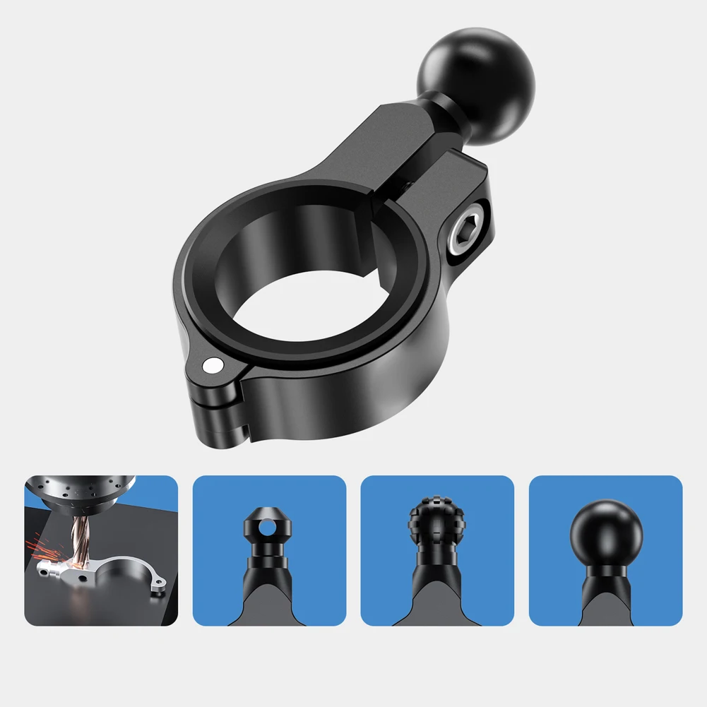 Handlebar Ball Mount Base Adjustable Motorcycle Handlebar Base 17mm 25mm GPS Bracket Aluminum Alloy for Motorcycle Phone Holder
Handlebar Ball Mount Base Adjustable Motorcycle Handlebar Base 17mm 25mm GPS Bracket Aluminum Alloy for Motorcycle Phone Holder
