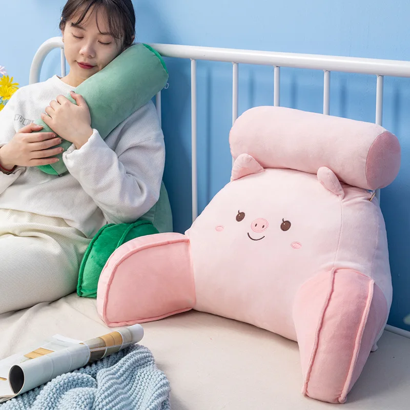 Cartoon Animal Reading Pillow Bedding Stuffed Soft Large Backrest Waist Cushion Dormitory Bedroom Office Lazy Person Back Pad 
Cartoon Animal Reading Pillow Bedding Stuffed Soft Large Backrest Waist Cushion Dormitory Bedroom Office Lazy Person Back Pad