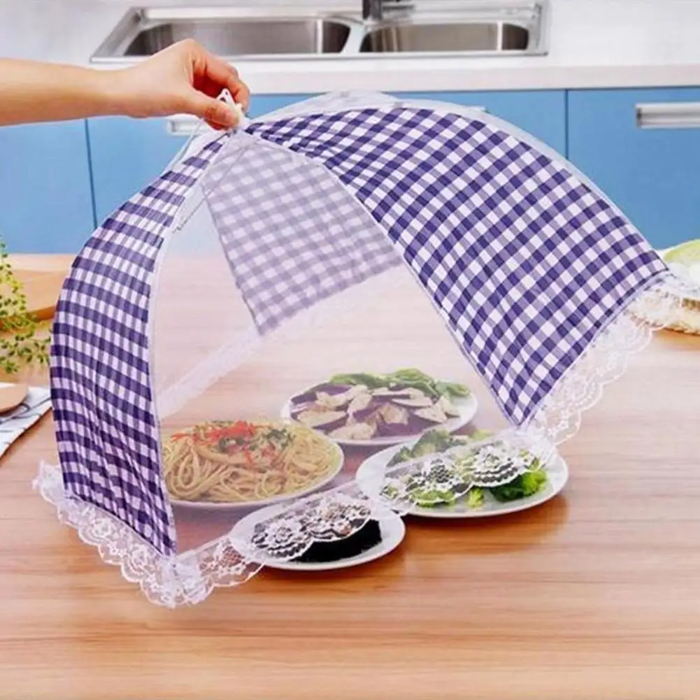 Reusable Sturdy Colorful Umbrella Mesh Table Food Cover Multifunctional Dish Cover Washable Outdoor Supplies
Reusable Sturdy Colorful Umbrella Mesh Table Food Cover Multifunctional Dish Cover Washable Outdoor Supplies