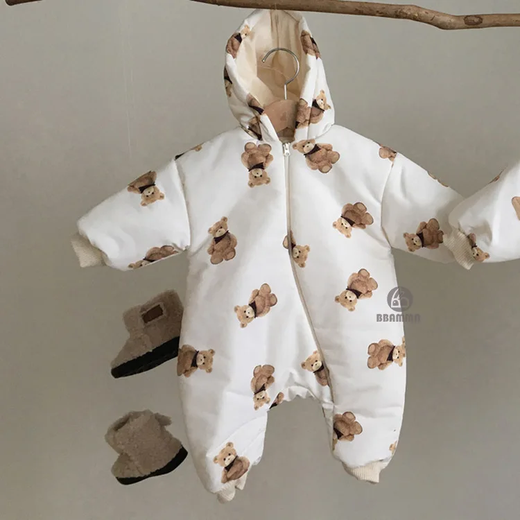 2022 Autumn Baby Rompers Fur Lining Bear Jumpsuits Warm Infant Outerwear Fleece Romper
2022 Autumn Baby Rompers Fur Lining Bear Jumpsuits Warm Infant Outerwear Fleece Romper