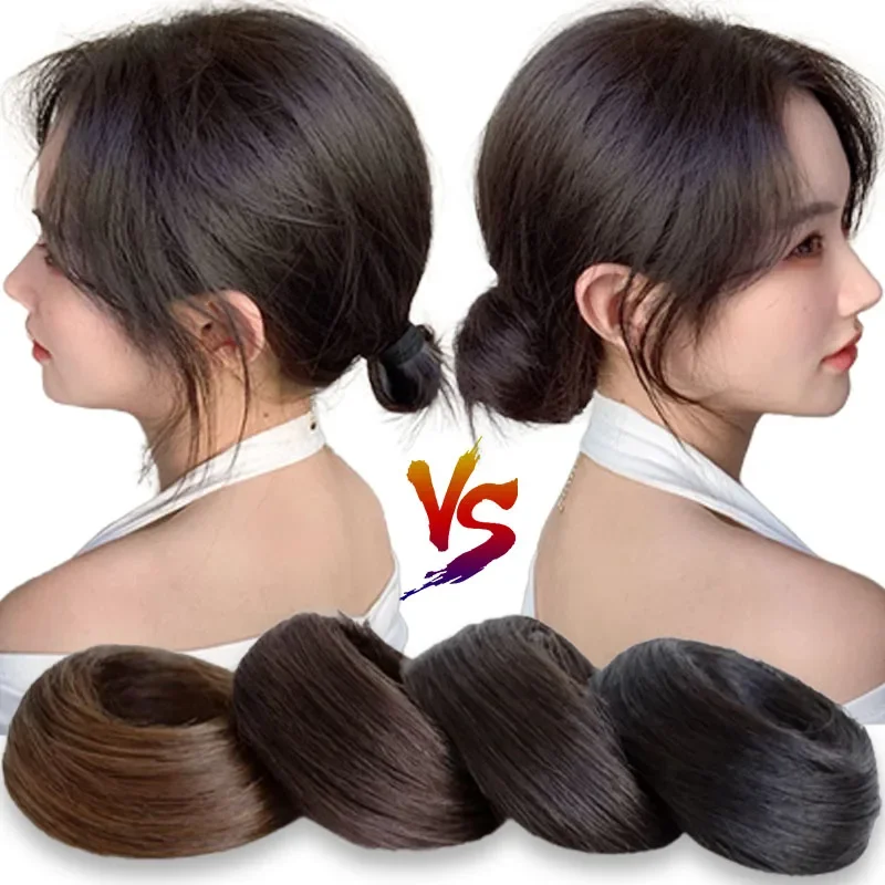 Women's Synthetic Hair Bun Curly Straight Hair Messy Bun Scrunchies Updo Hair Bands Elastic Band Hairpieces Volume Fringe Fake
Women's Synthetic Hair Bun Curly Straight Hair Messy Bun Scrunchies Updo Hair Bands Elastic Band Hairpieces Volume Fringe Fake