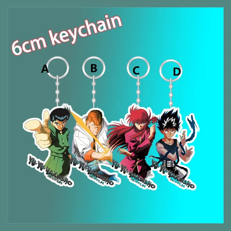 Anime Keychain Yu Yu Hakusho Urameshi Yuusuke Hiel Acrylic Keyring strap Figure 
Anime Keychain Yu Yu Hakusho Urameshi Yuusuke Hiel Acrylic Keyring strap Figure