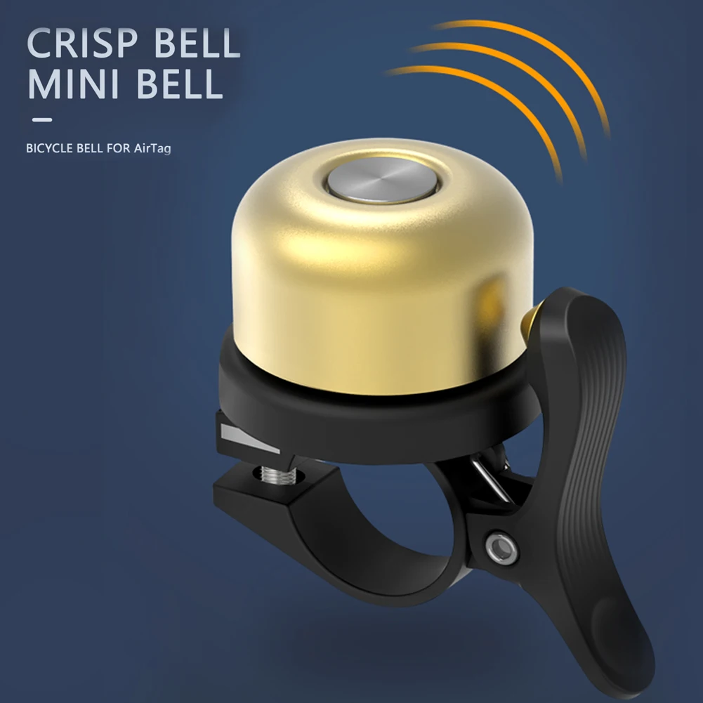 Bicycle Bell For AirTag Case Anti-Theft Waterproof Brass Bike Mount GPS Tracker Safety Warning Horn Bell Bicycle Accessories
Bicycle Bell For AirTag Case Anti-Theft Waterproof Brass Bike Mount GPS Tracker Safety Warning Horn Bell Bicycle Accessories