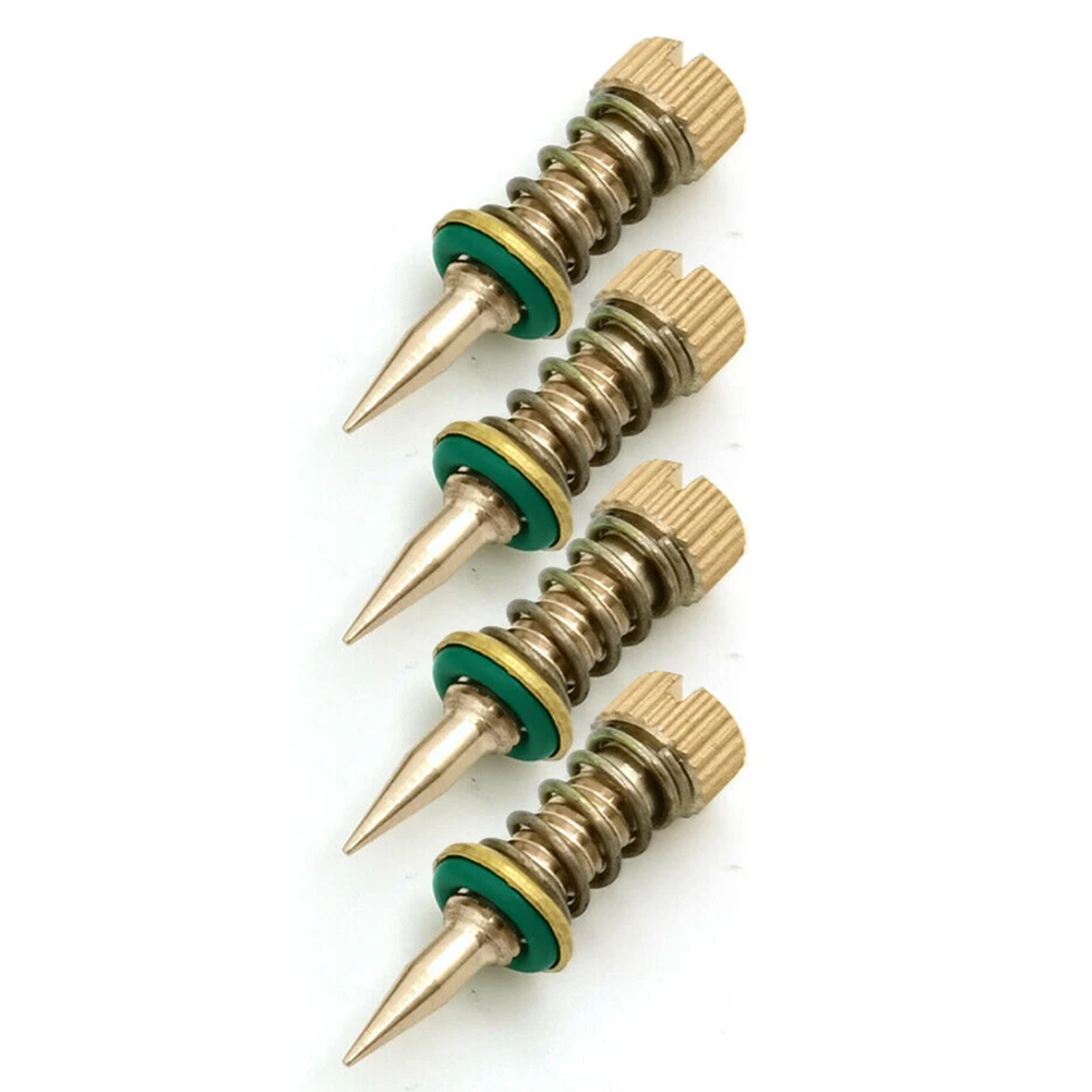 4 Pieces For Weber DCOE Or IDF Carburetor Air Mix Screw Part No. 64750.001 Solid Brass Material Instead Of Iron And Copper Plati
4 Pieces For Weber DCOE Or IDF Carburetor Air Mix Screw Part No. 64750.001 Solid Brass Material Instead Of Iron And Copper Plati